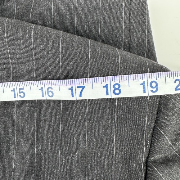 Jos A Bank Clothiers Men's‎ 40S Gray Herringbone Wool Tweed 3 Button Blazer - Picture 12 of 14